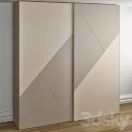 White wardrobe cross